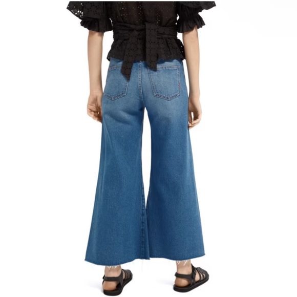 Scotch & Soda High Rise Wide Leg Jeans - Picture 5 of 6